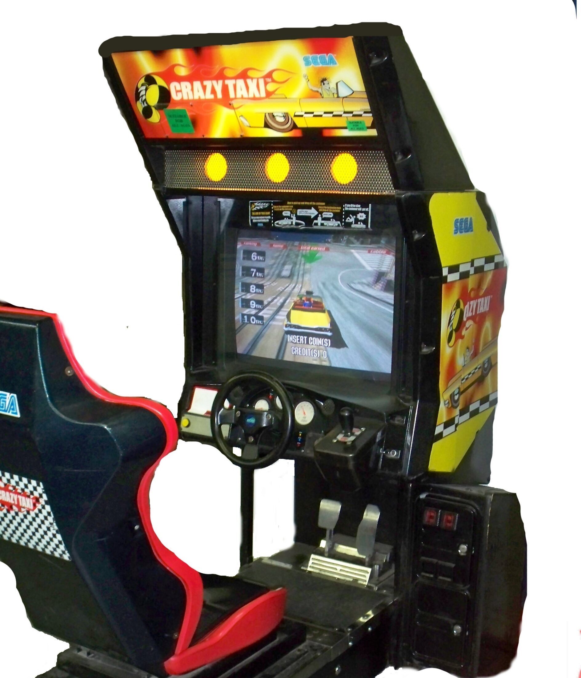 Crazy Taxi Arcade Game  Vintage Arcade Superstore