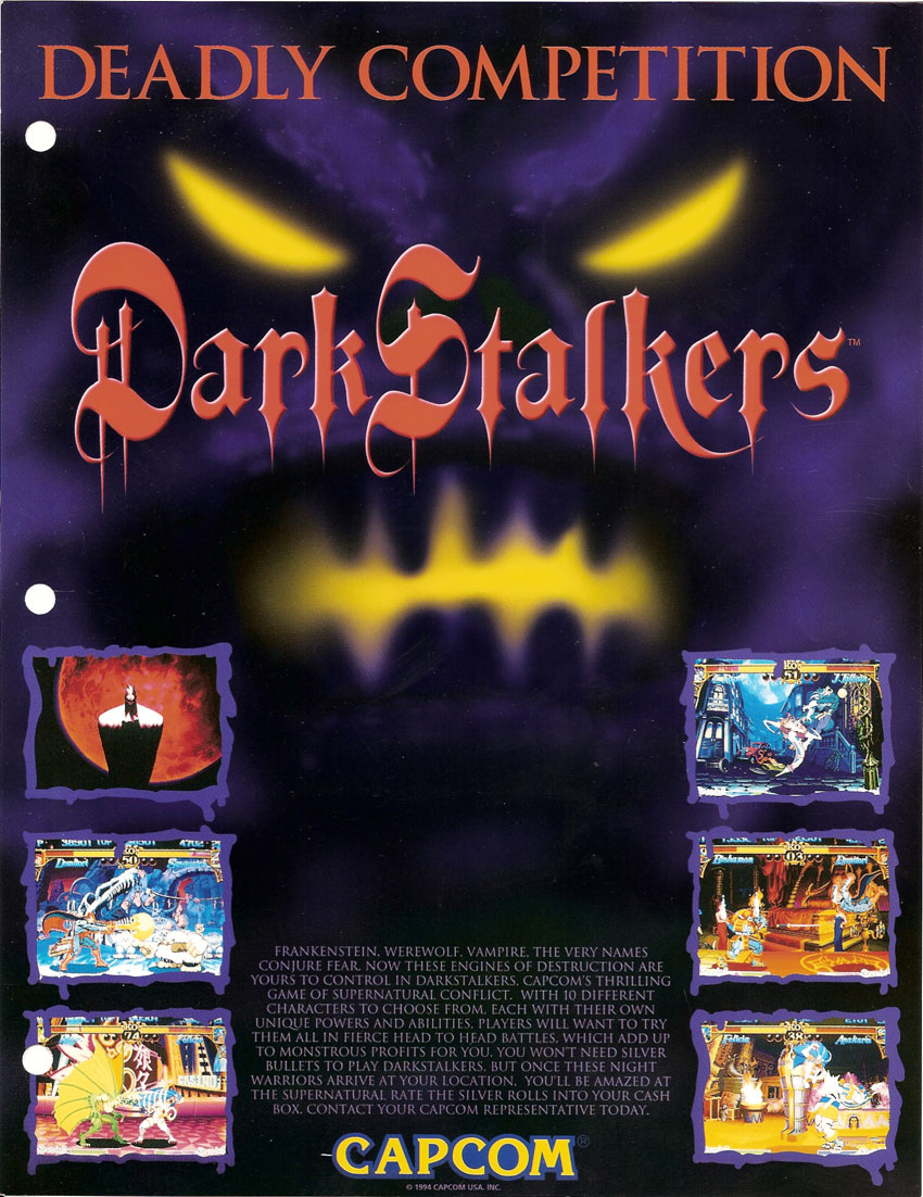 Clássicos do Arcade #09 - Darkstalkers: The Night Warriors 