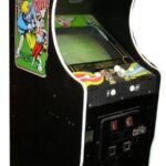 Right view of the 10 Yard Arcade Game