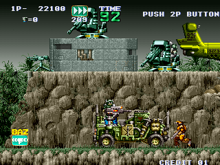 Gunforce arcade game for sale - Vintage Arcade