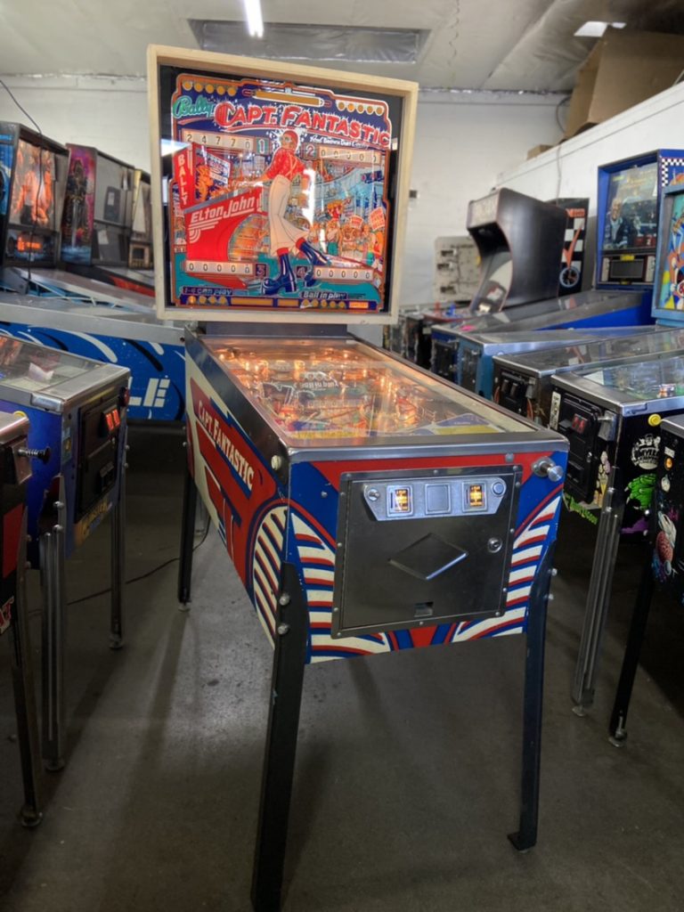 Capt. Fantastic Pinball for Sale Vintage Arcade
