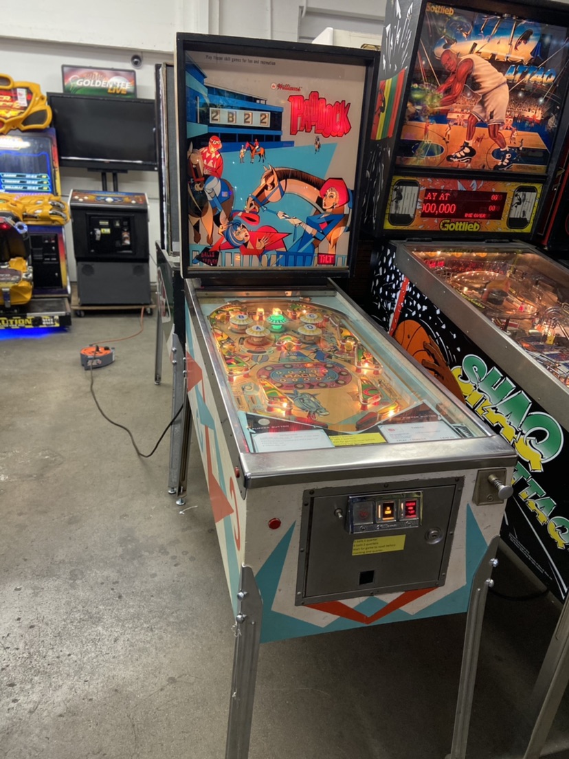 Paddock Pinball Machine  Vintage Arcade Superstore