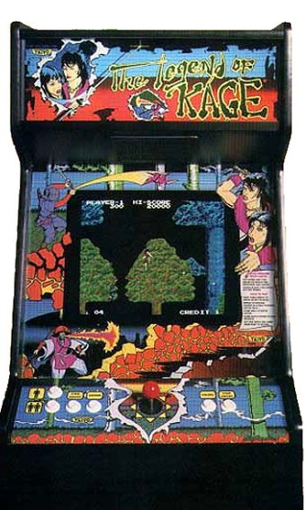 Legend of Kage Arcade Game