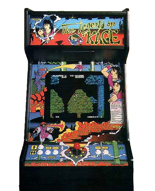 Legend of Kage Arcade Game