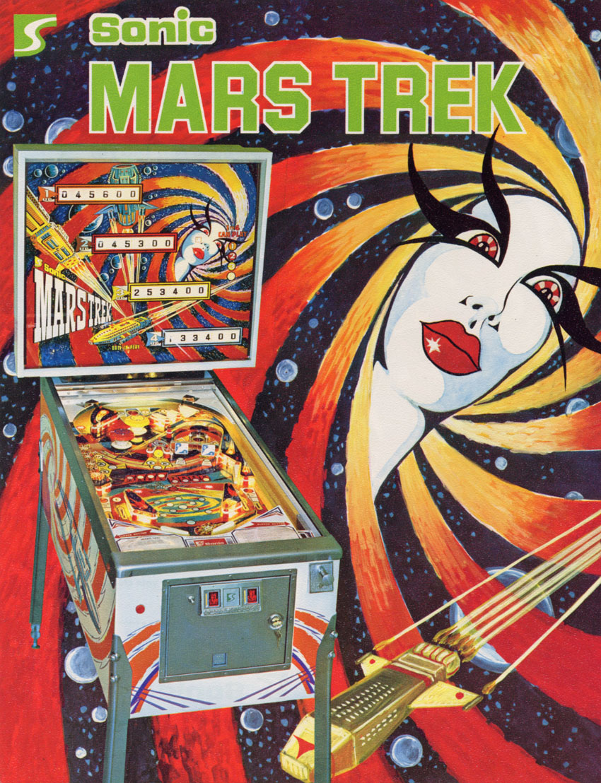 mars trek pinball