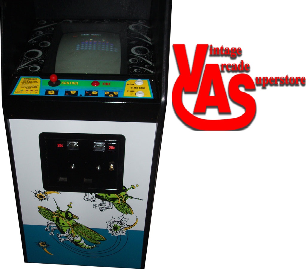 my galaxian arcade game only has snow my galaxian arcade game only has snow