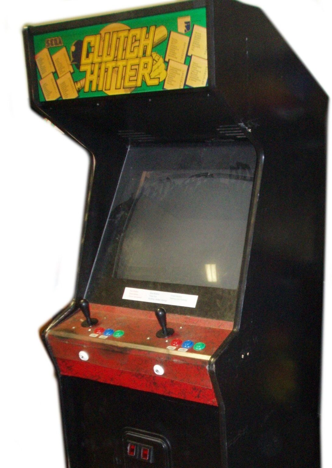 Clutch Hitter Arcade Game Vintage Arcade Superstore