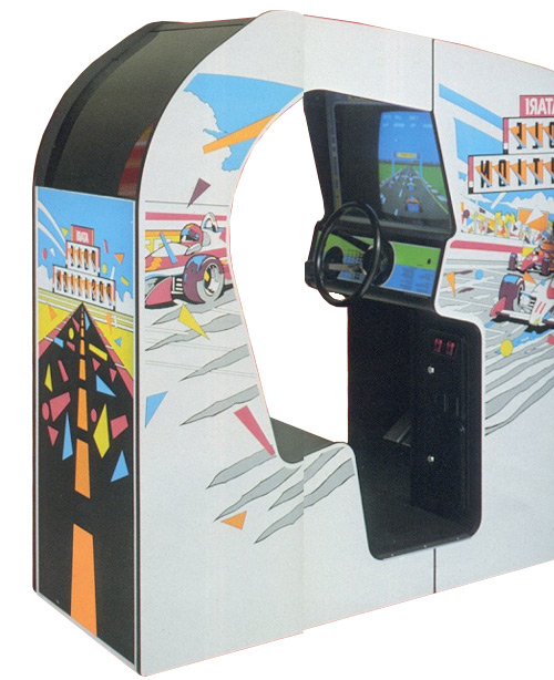 Pole Position Sit Down Arcade Game