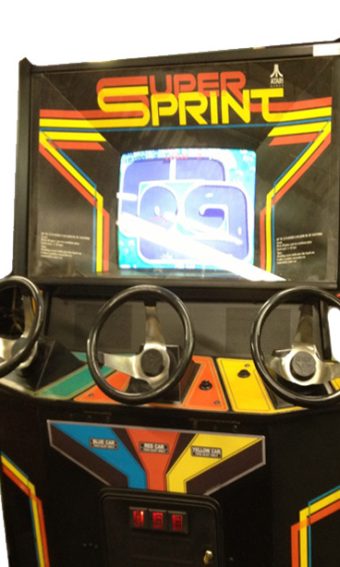 Super Sprint Arcade Game