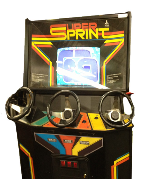Super Sprint Arcade Game