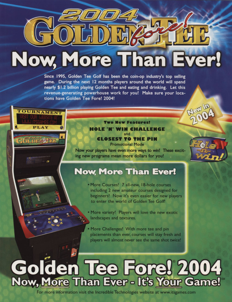 Golden Tee (2004 or 2005) Vintage Arcade Superstore