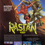 Rastan Vintage Arcade Game Poster