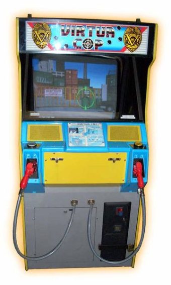 Virtua Cop arcade game