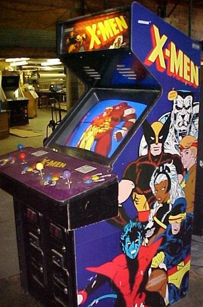 X Men Arcade Game Vintage