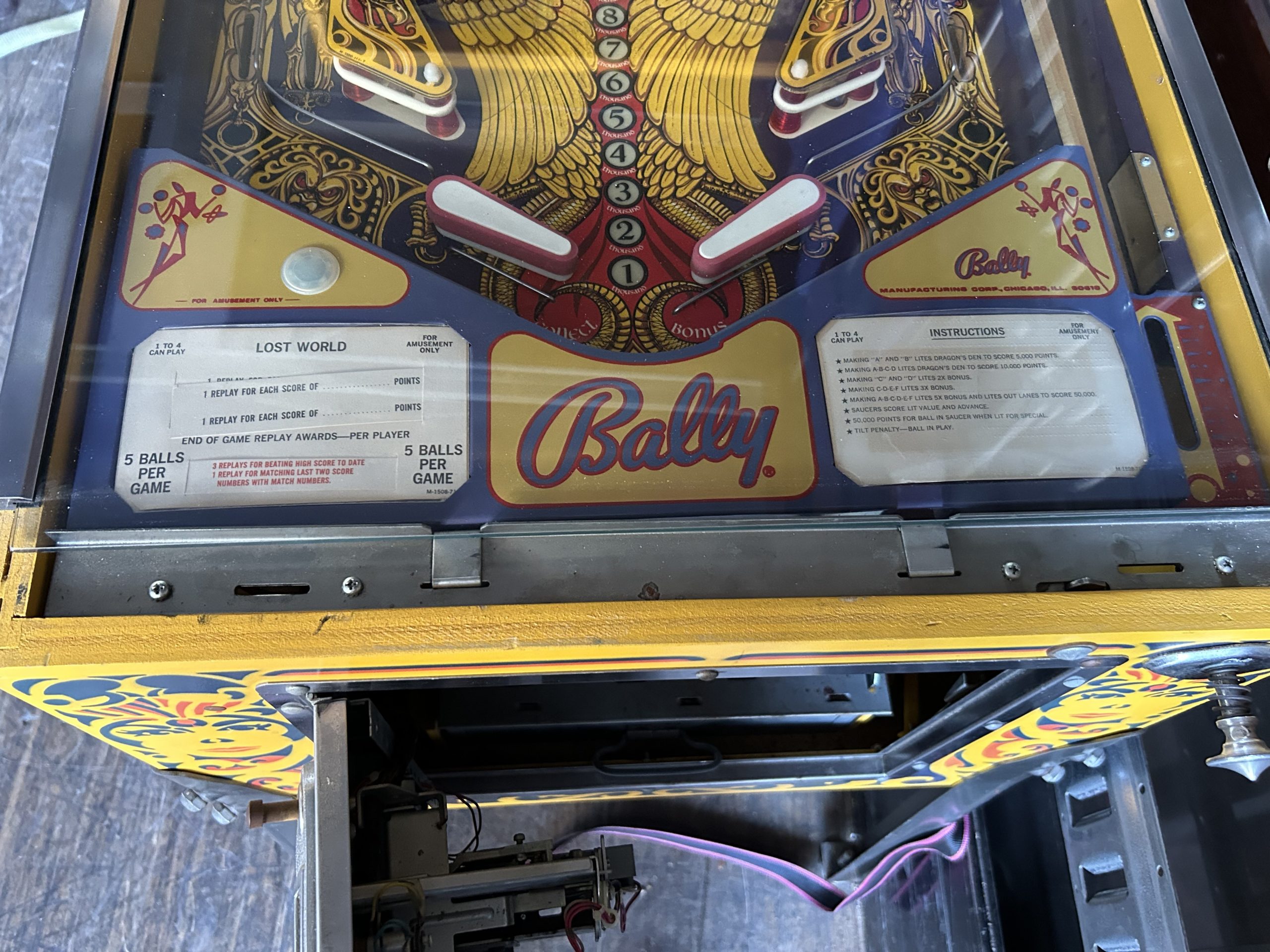 Lost World Pinball Machine Vintage Arcade Superstore