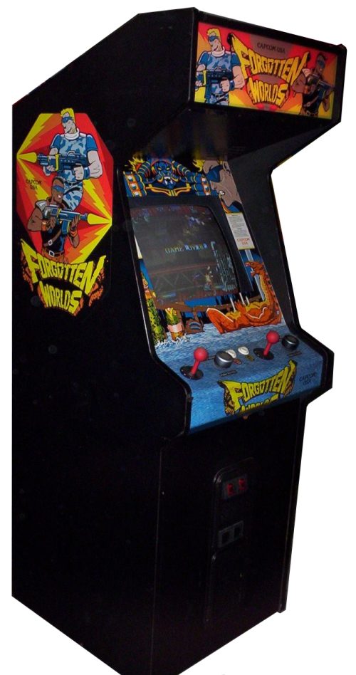 forgotten worlds arcade game