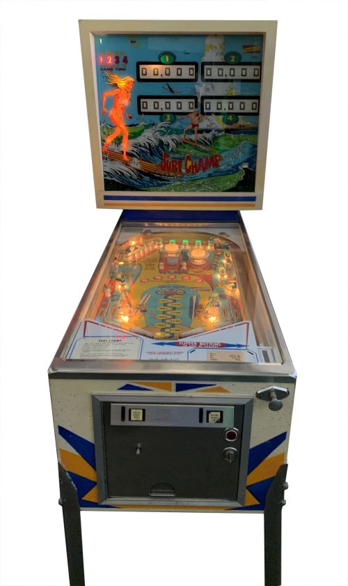 Surf Champ Pinball Machine Front