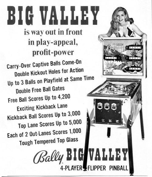 Big Valley Pinball Machine