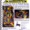 Mario Andretti Pinball Machine Flyer