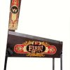 Fire Pinball Machine Left Side