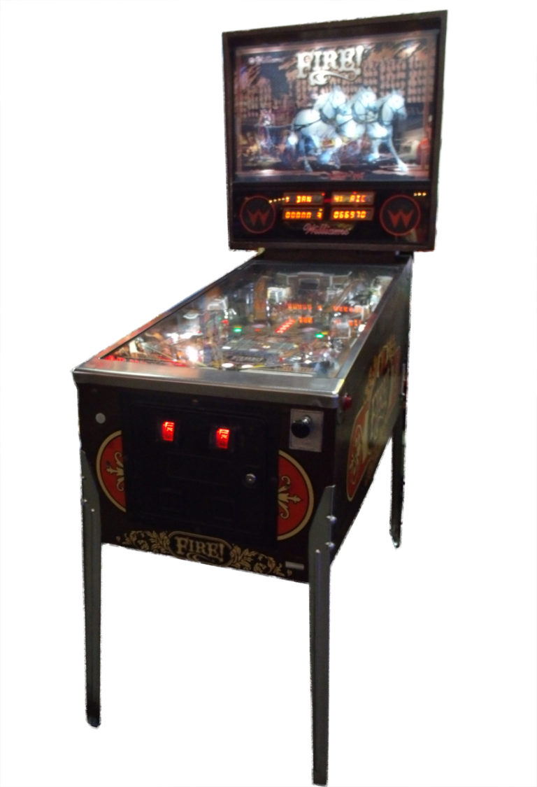 Williams Fire Pinball Machine Vintage Arcade Superstore