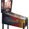 NBA Fastbreak Pinball Machine Left Side