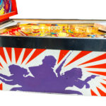 Charlie's Angels Pinball Machine Left View