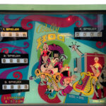 Bally Hoo Pinball Machine Backglass