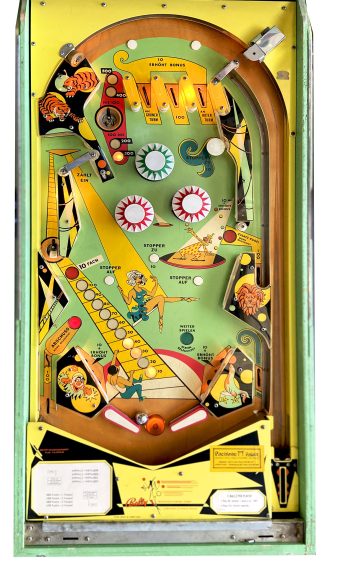 Bally Hoo Pinball Machine Playfield