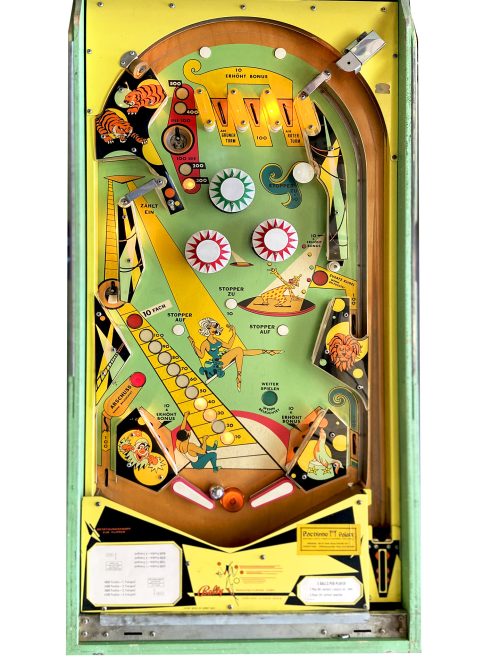 Bally Hoo Pinball Machine Playfield