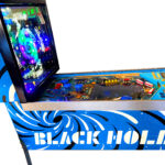 Black Hole Pinball Machine Side View