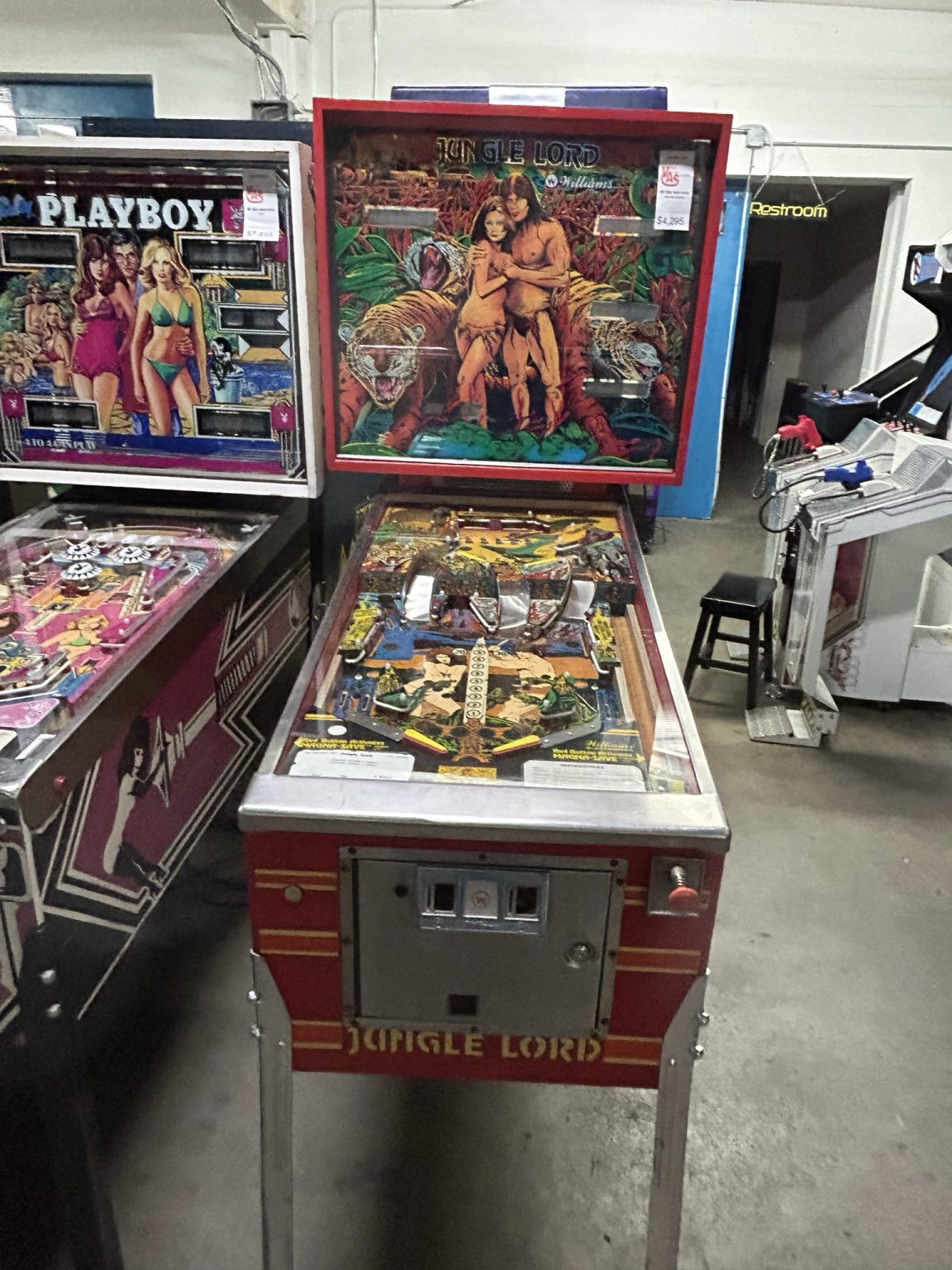 Jungle Lord Pinball Machine Vintage Arcade Superstore