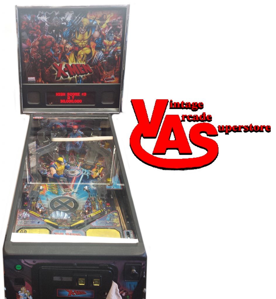 XMen Pinball Machine by Stern Vintage Arcade Superstore