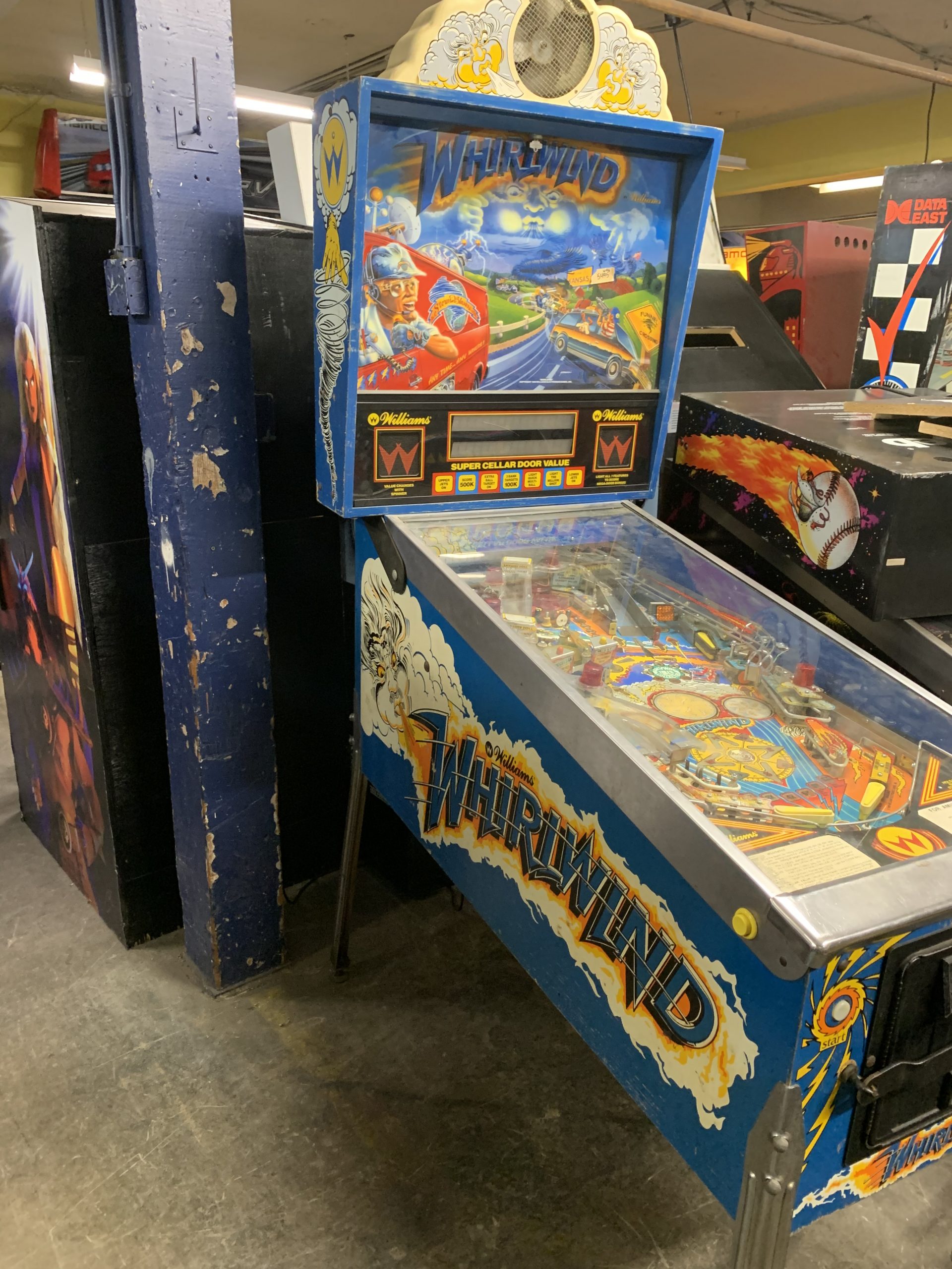 Buy Whirlwind Pinball Machine Online - Premium Pinballs LLC