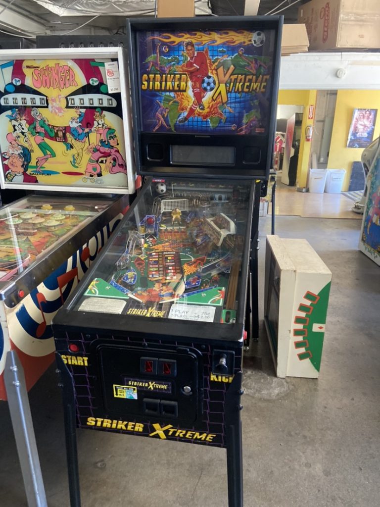 Striker Xtreme Pinball Machine Vintage Arcade Superstore