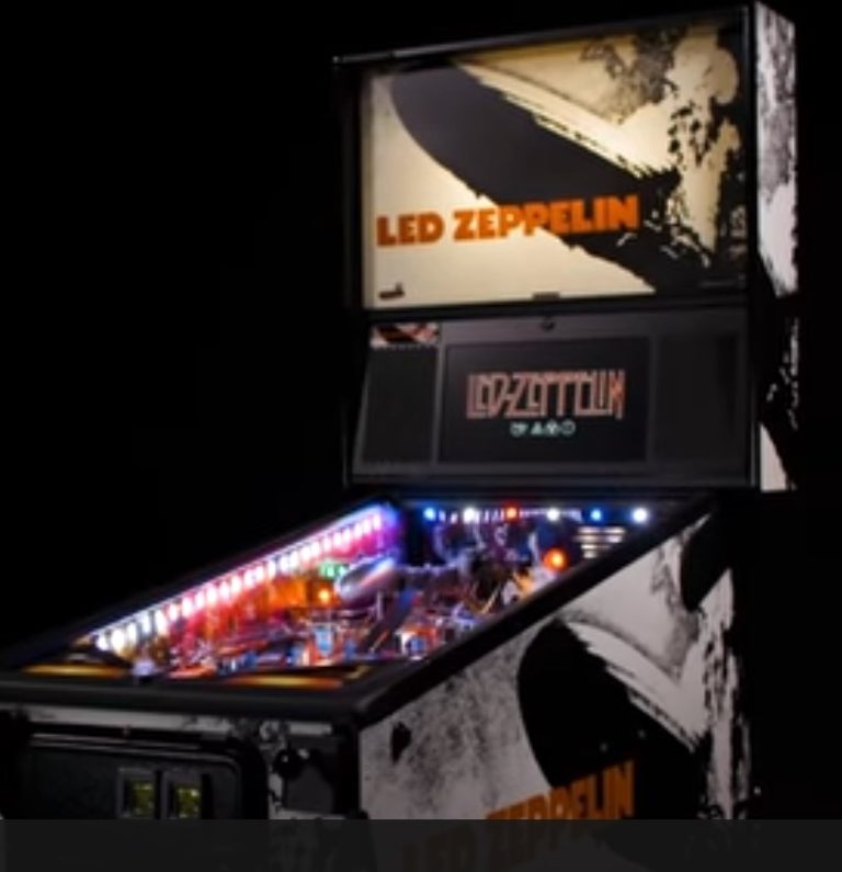 Led Zeppelin Premium Pinball Machine (in stock) Vintage Arcade Superstore