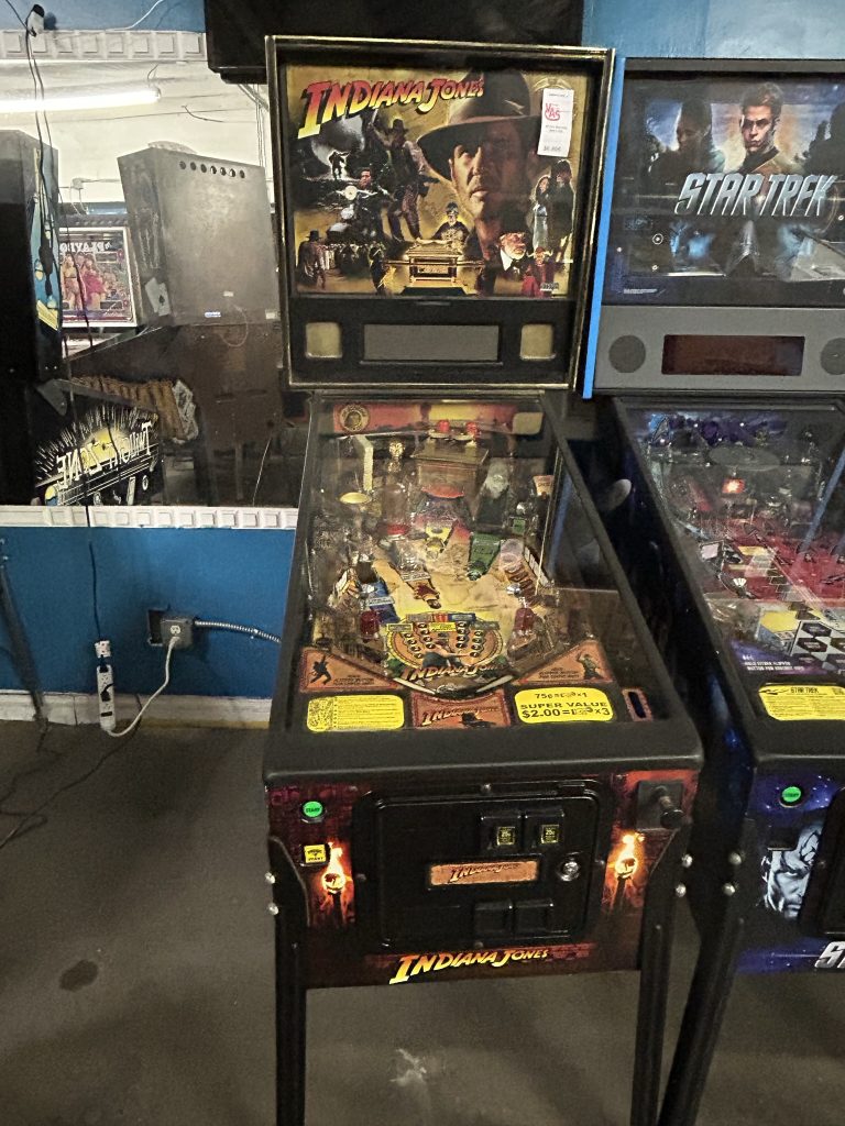 Indiana Jones (Stern) Pinball Machine Vintage Arcade Superstore