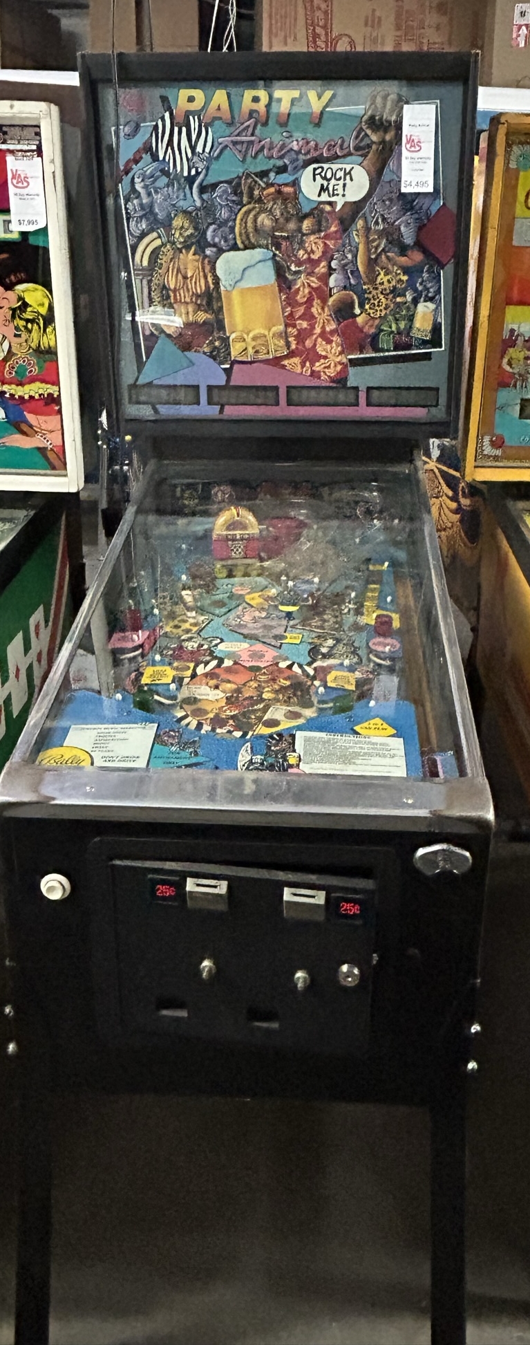 Party Animal Pinball Machine - Vintage Arcade Superstore
